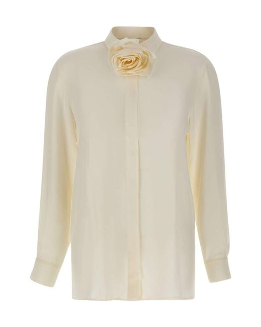 Marella White Long-Sleeved Shirt