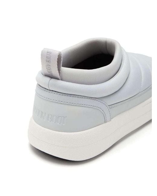 Moon Boot White Logo Sneakers