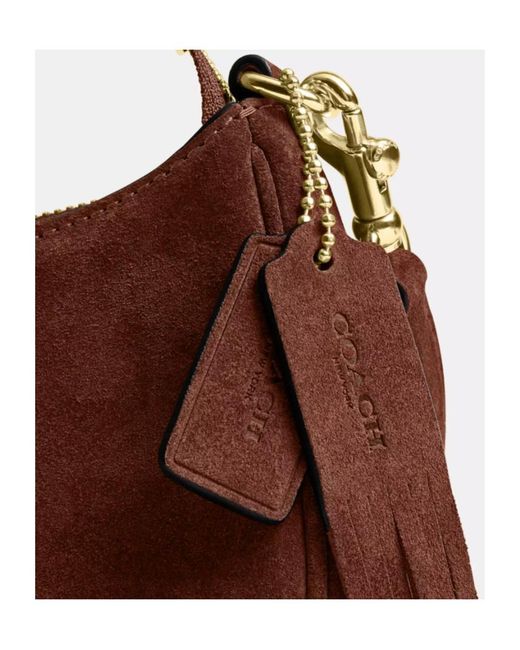 COACH Brown Teri Mini Crossbody Bag