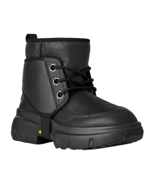 Ugg Black Jld Round Toe Ankle Boots for men