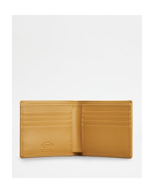 Tod's Natural Logo Wallet for men