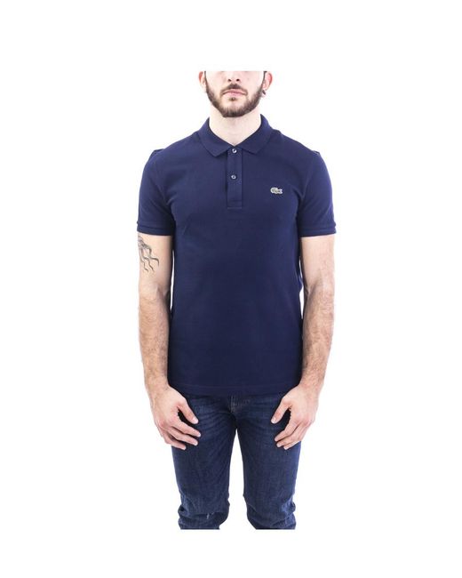 Lacoste Black Original L.12.12 Short-Sleeved Polo Shirt for men