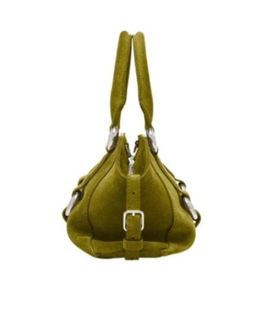 McQueen Green Farringdon Small Tote Bag