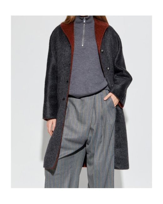 Marni Black Single Breasted Coat