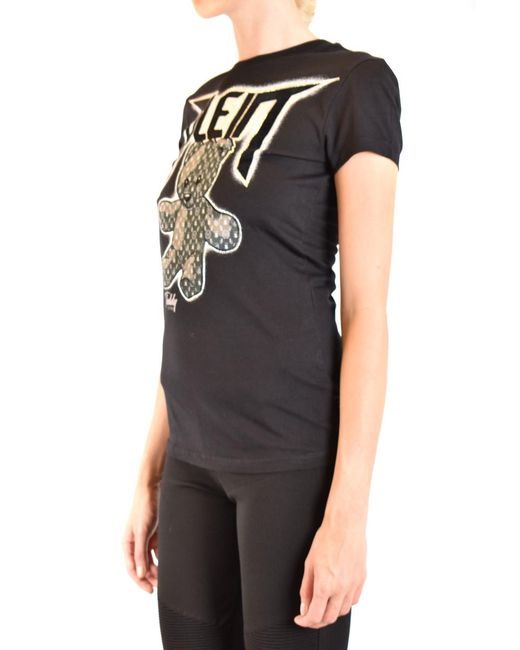 Philipp Plein Black Teddy Logo T-Shirt
