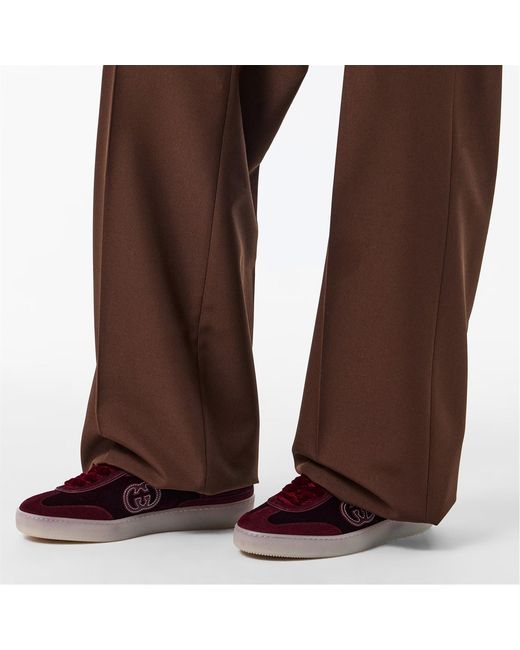 Gucci Red Logo Sneakers