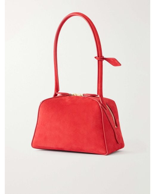 Alaïa Red Alaïa Le Bouledogue Small Bag