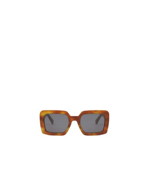 Céline White Logo Sunglasses for men