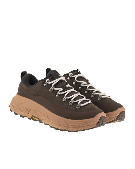 Hoka One One Brown Tor Summit Lace-Up Sneakers for men