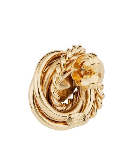Gas Bijoux Metallic Atika Bis Earring