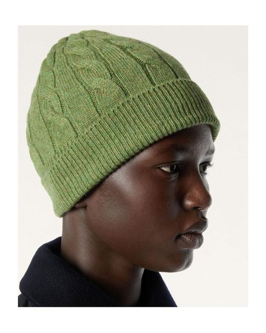 Loro Piana Green Cedar Beanie