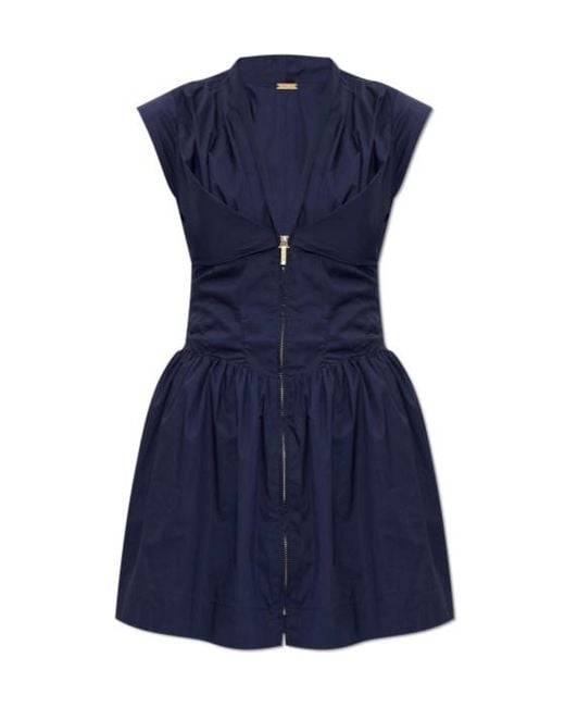 Cult Gaia Blue Short Dresses