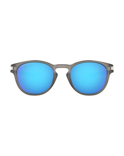 Oakley Blue Round-Frame Sunglasses for men