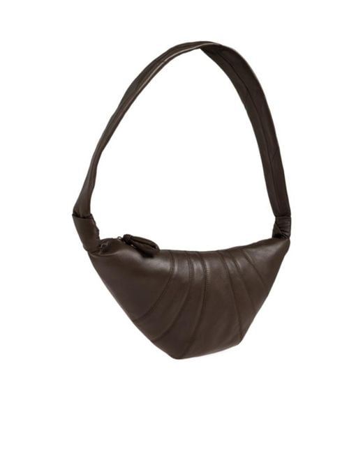 Lemaire Brown Croissant Medium Shoulder Bag for men