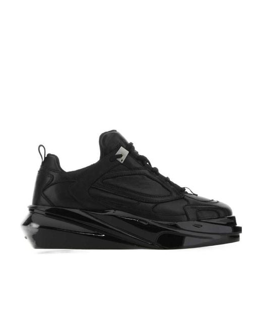 1017 ALYX 9SM Black Chunky Lace-Up Sneakers for men