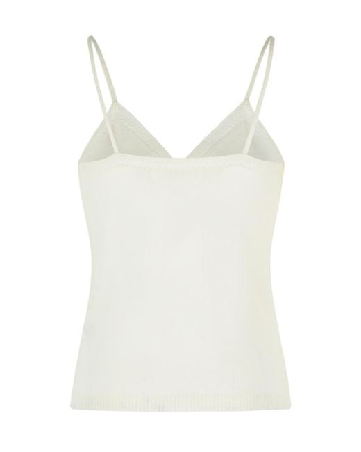 Lisa Yang White Nala Tank Top