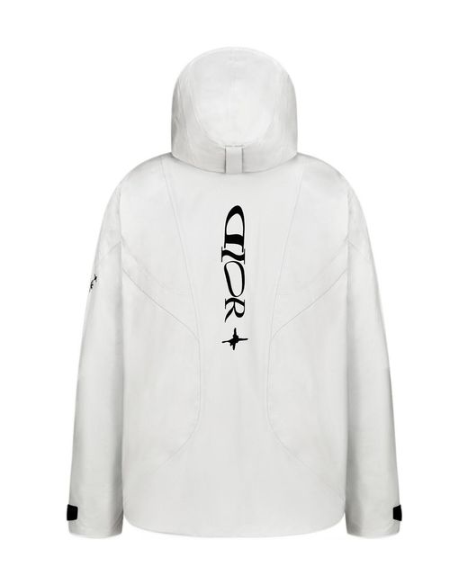 Dior White And Descente And Lewis Hamilton Ski Parka for men