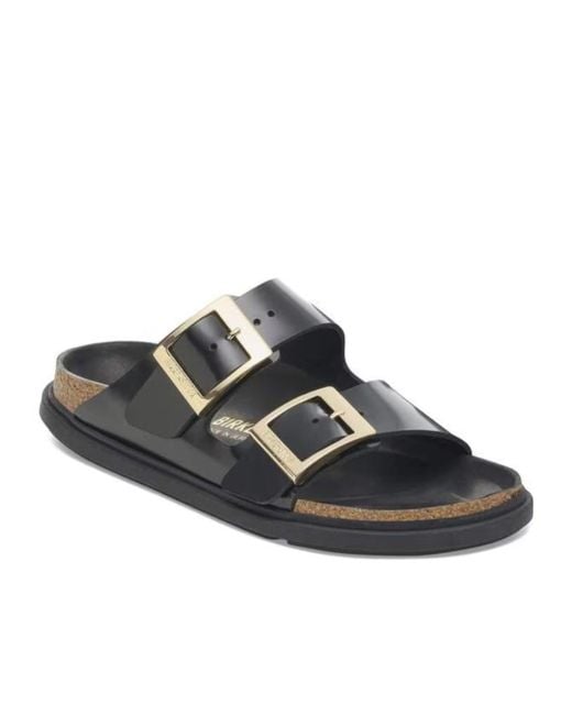 Birkenstock Black Arizona Buckle-Fastening Sandals