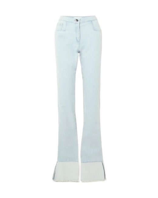 16Arlington Blue High-Waisted Flared Jeans