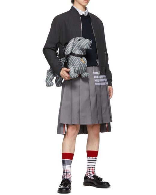 Thom Browne Blue Mr Thom Icons Jumper for men