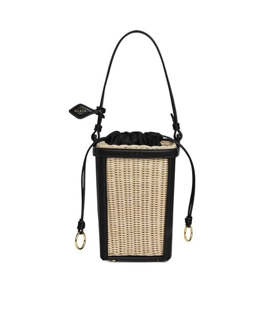 Alaïa Black Bucket Small Bag