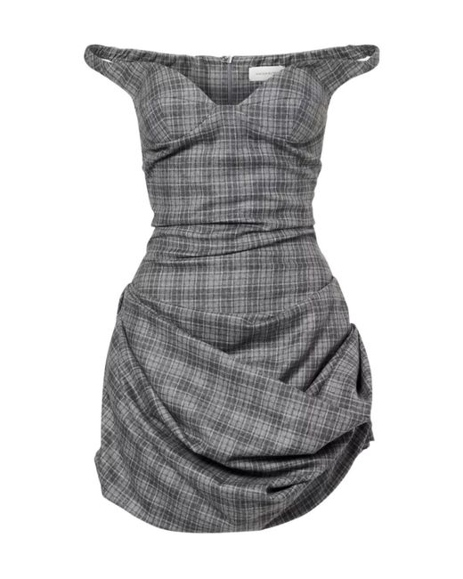 Magda Butrym Gray Sleeveless Dress