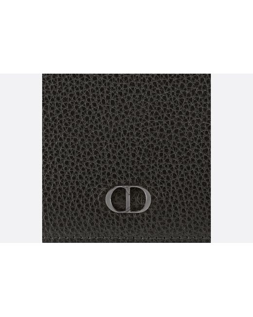 Dior Black Wallet With Bill Clip for men