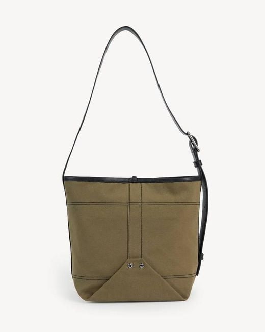 KENZO Metallic Utility' Reversible Bucket Bag for men