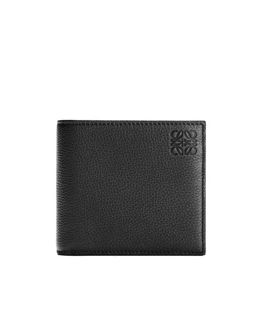 Loewe Black Anagram Bifold Wallet for men