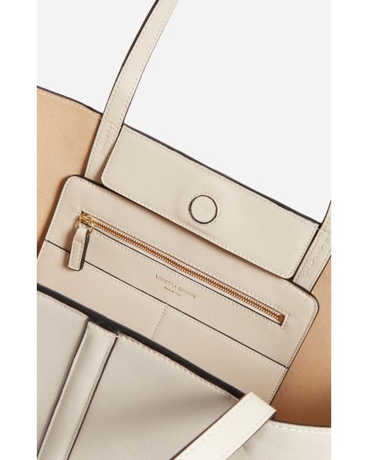 Vanessa Bruno White Tote Pm Shopper Bag