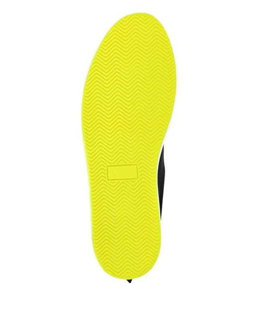 Philipp Plein Yellow Logo Details Casual Sports Shoes for men