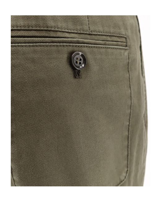 Aspesi Green Pleated Zipper Casual Pants