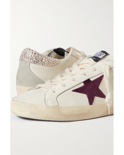 Golden Goose Deluxe Brand Pink Lace-Up Sneakers