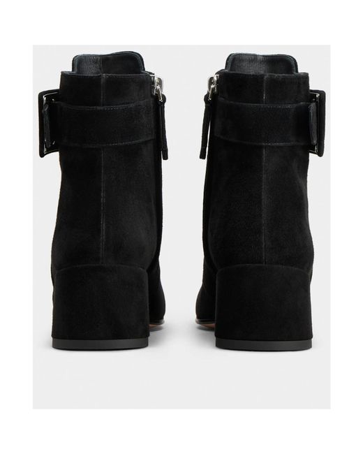 Roger Vivier Black Très Vivier Boots