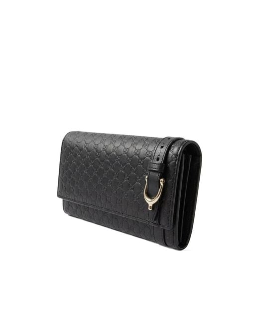 Gucci Gray Embossed Purse