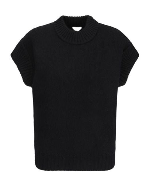Bottega Veneta Black Knitted Vest