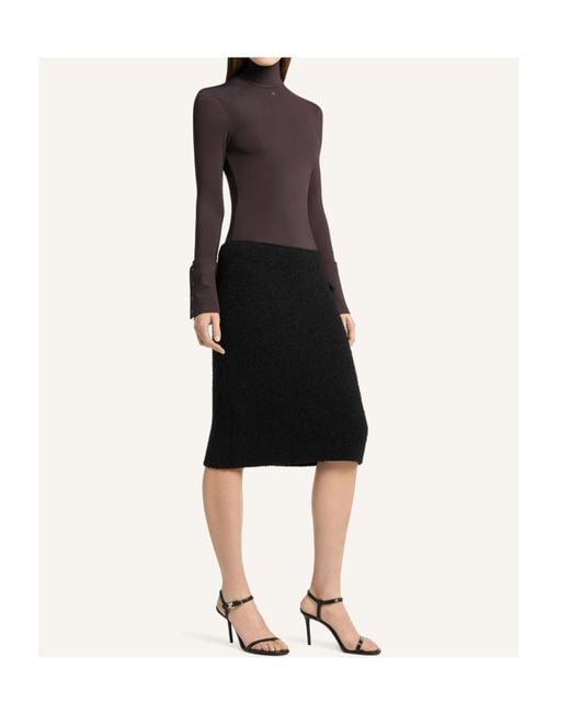 Courreges Purple Turtleneck Sweater