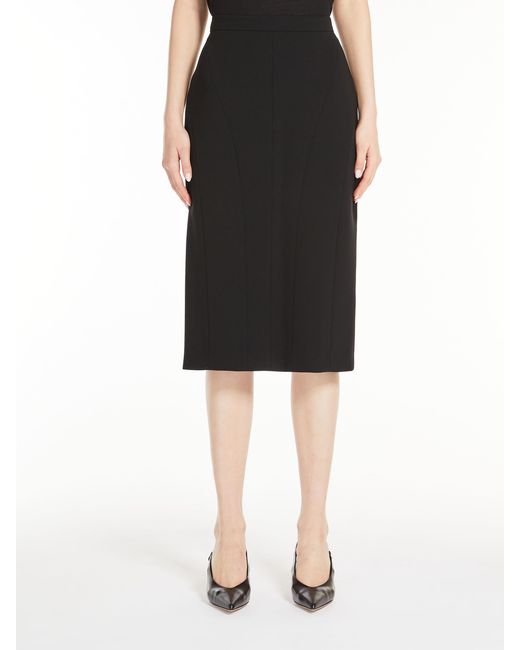 Max Mara Black Skipper Pencil Skirt