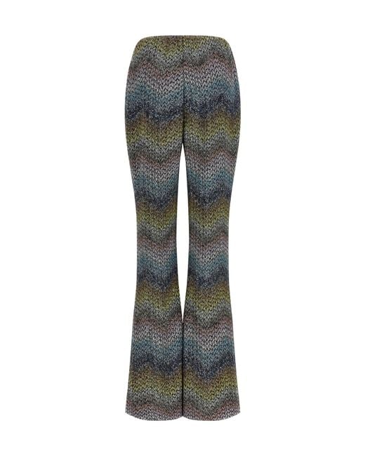 Missoni Gray Lam Viscose Pants