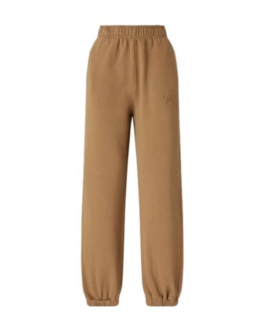 Pinko Natural Logo Embroidered Sweatpants