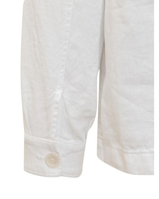 Boss White Lapel Casual Jacket for men