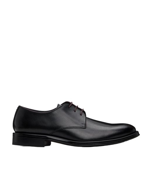 Paul Smith Black Ps Paul Smith Derby Lace-Up Shoes for men