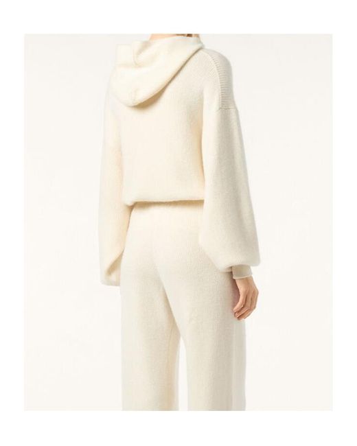 Loro Piana White Mersey Hoodie