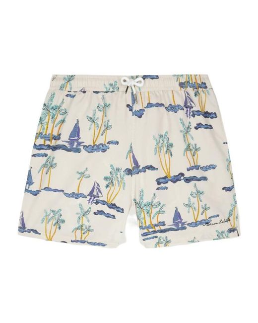 Maison Labiche Multicolor Swim Shorts Maillot for men