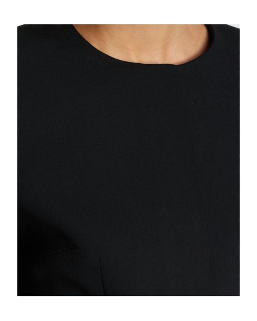 Mugler Black Single-Breasted Jacket