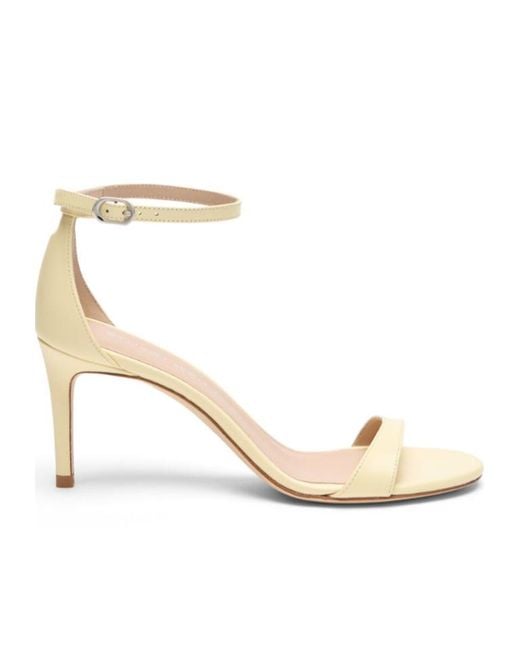 Stuart Weitzman Metallic Nudist Ii Sandal 75