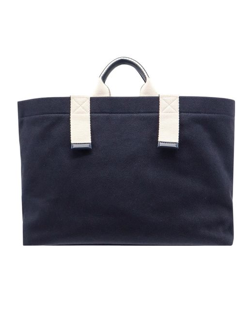 Dolce & Gabbana Blue Logo Printed Shoulder Bag for men