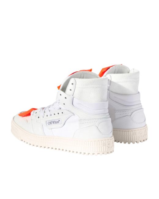 Off-White c/o Virgil Abloh White 3.0 Off Court Lace-Up Sneakers