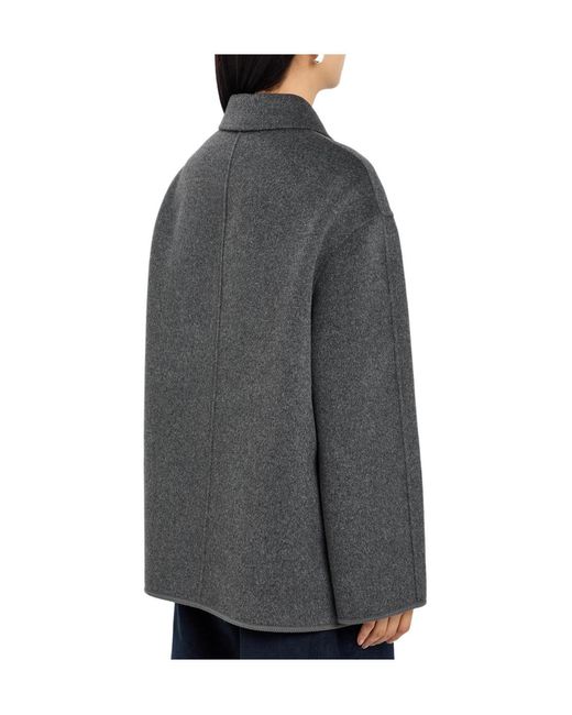 Rohe Gray Wool And Cashmere-Blend Jacket