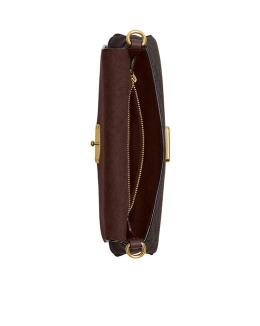 COACH Brown Jet Shoulder Bag